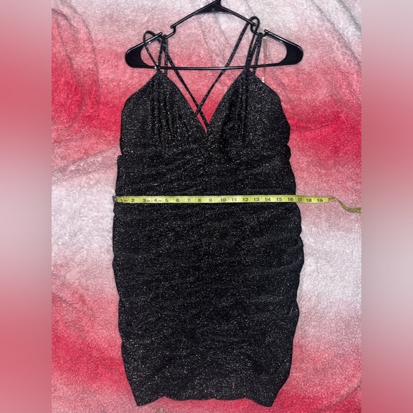 Wild Fable Black Sparkly Strappy Party Dress - Picture 4 of 11